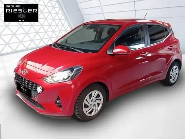 Rouge Utilisé 2022 Hyundai i10 Eco Citadine | 12 180 € (Prix juste) - Image 1/4
