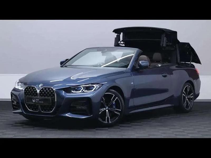 Occasion BMW 420 M Sport 184 ch (135 kW) 2022 Bleu Cabriolet