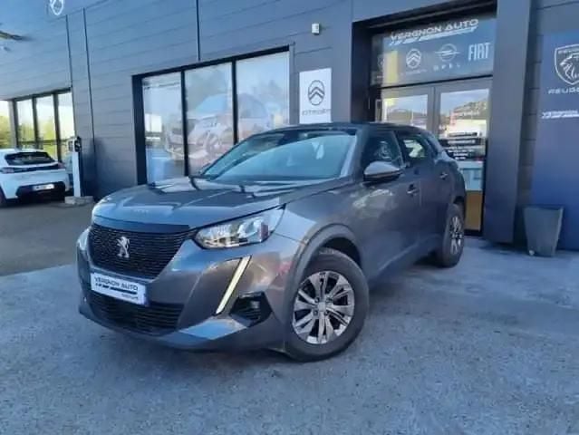 Gris foncé Occasion 2021 Peugeot 2008 Business-Line SUV | 15 390 € (Bon prix) - Image 1/4