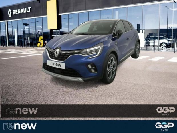 Bleu Utilisé 2021 Renault Captur Intens SUV | 17 999 € (Bon prix) - Image 1/4