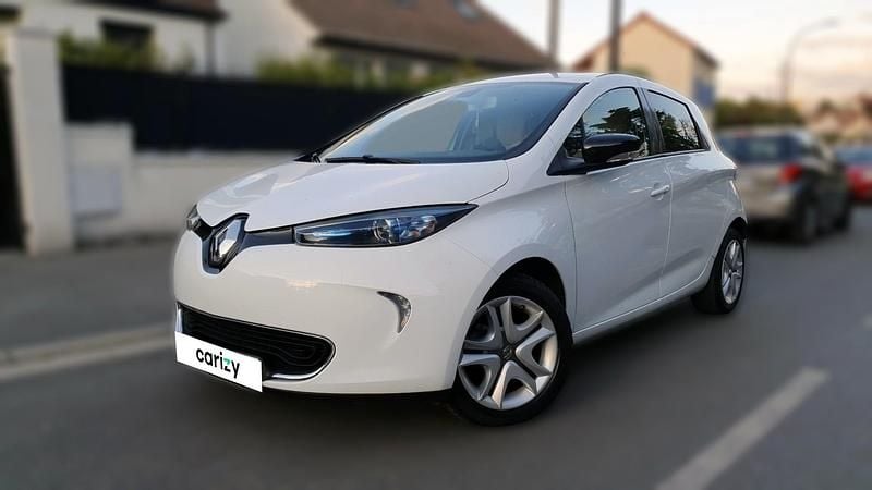 Blanc Utilisé 2018 Renault Zoe Zen Citadine | 8 190 € (Prix juste) - Image 1/4