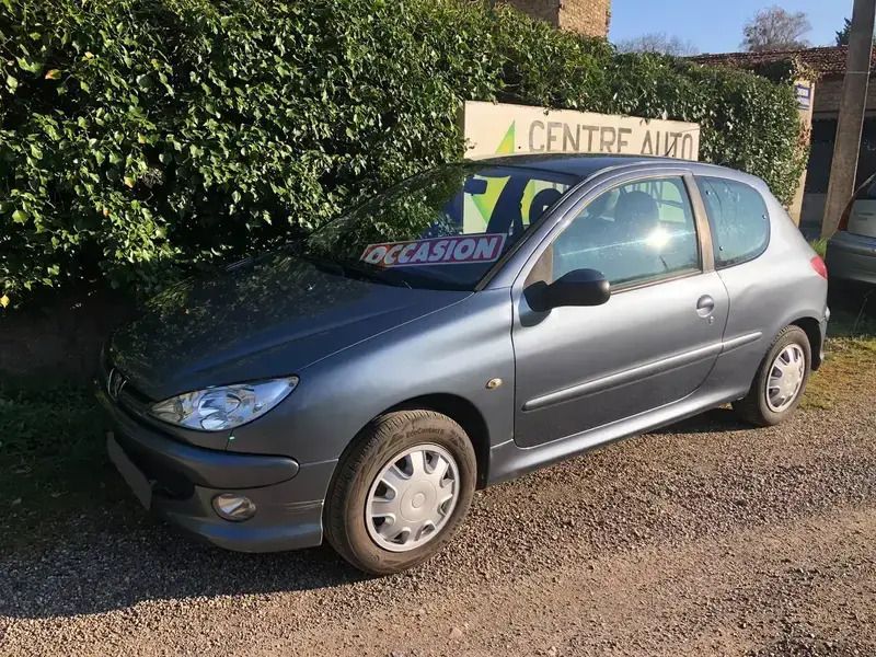 Gris Utilisé 2006 Peugeot 206 Citadine | 1 900 € (Prix cher) - Image 1/4