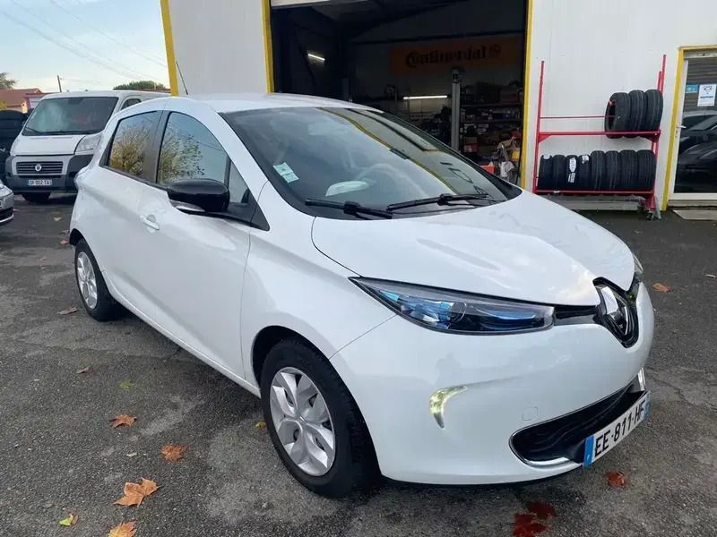 Blanc Utilisé 2016 Renault Zoe Life Citadine | 4 990 € (Super prix) - Image 1/4