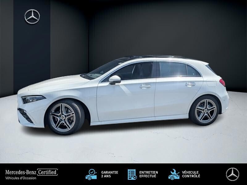 Blanc Nouvelle 2024 Mercedes A200 Berline | 38 989 € (Prix juste) - Image 1/4