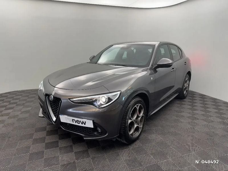 Gris Utilisé 2022 Alfa Romeo Stelvio Ti SUV | 29 599 € (Super prix) - Image 1/4