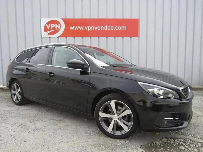 Noir Utilisé 2019 Peugeot 308 Business-Line Break | 8 990 € (Bon prix) - Image 1/4