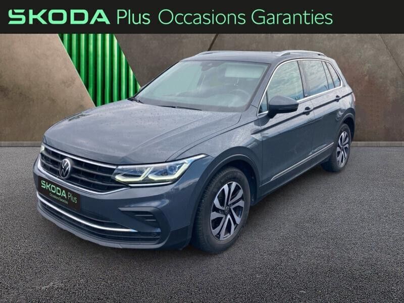 Gris Utilisé 2021 VW Tiguan Active SUV | 26 495 € (Bon prix) - Image 1/4