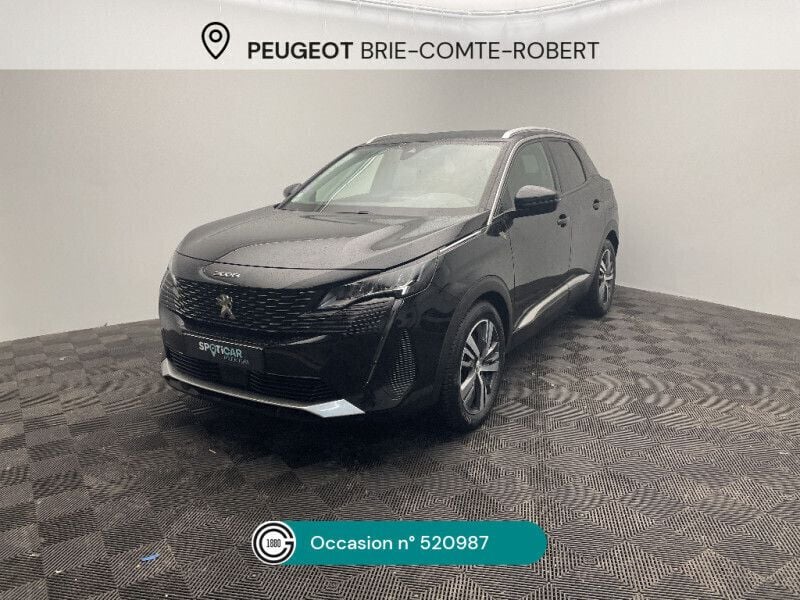 Noir Utilisé 2021 Peugeot 3008 SUV | 17 980 € (Super prix) - Image 1/4