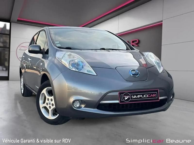 Gris Utilisé 2014 Nissan Leaf Acenta Citadine | 4 490 € - Image 1/4