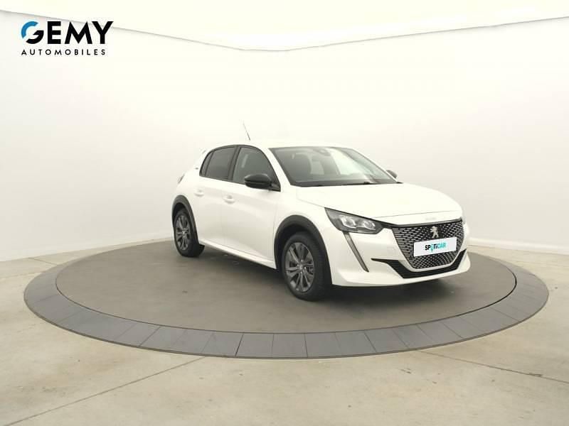 Occasion Peugeot e-208 Style 100 kW (136 ch) 2022 Blanc Citadine
