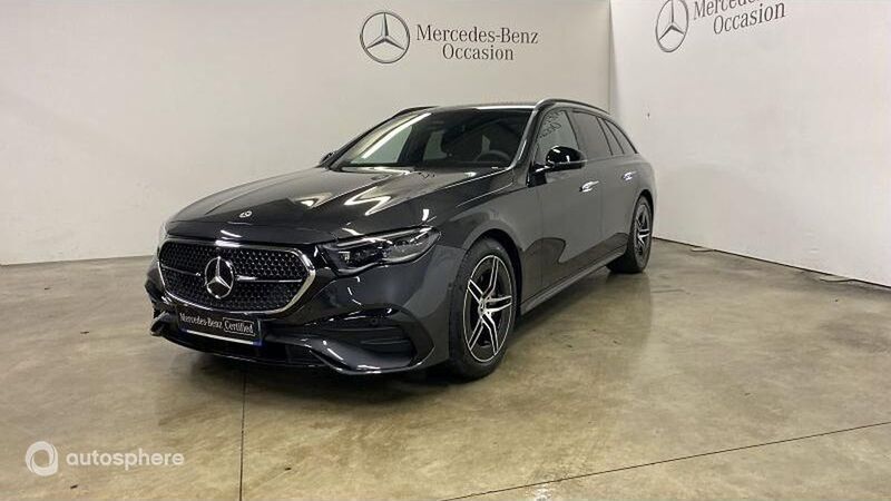 Gris graphite métallisé Utilisé 2024 Mercedes E300 AMG line Break | 69 999 € - Image 1/4