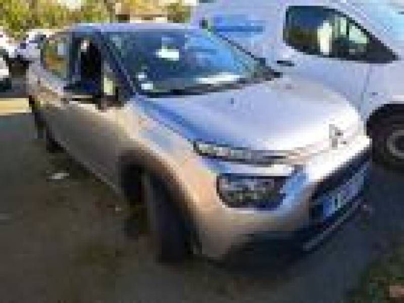 Gris Utilisé 2021 Citroën C3 Feel Citadine | 8 990 € (Bon prix) - Image 1/3