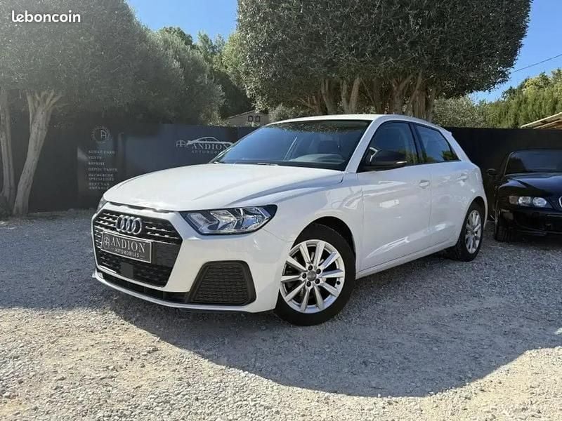 Blanc Utilisé 2019 Audi A1 Advanced Citadine | 16 300 € (Prix juste) - Image 1/4