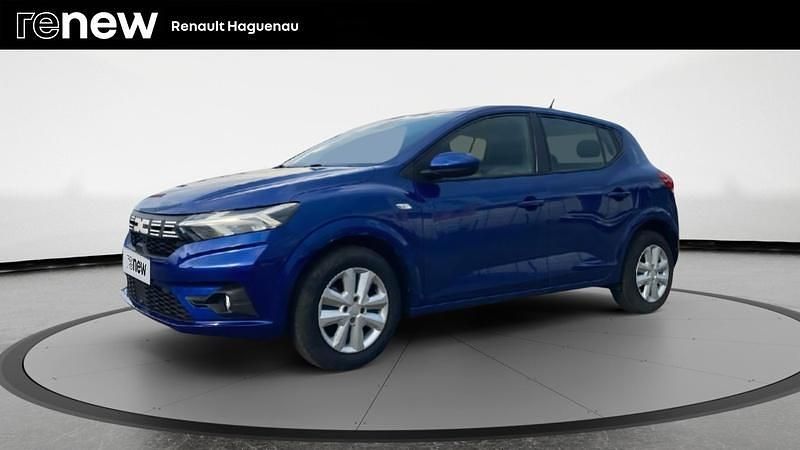 Bleu Utilisé 2024 Dacia Sandero Essentiel Citadine | 12 499 € (Super prix) - Image 1/4
