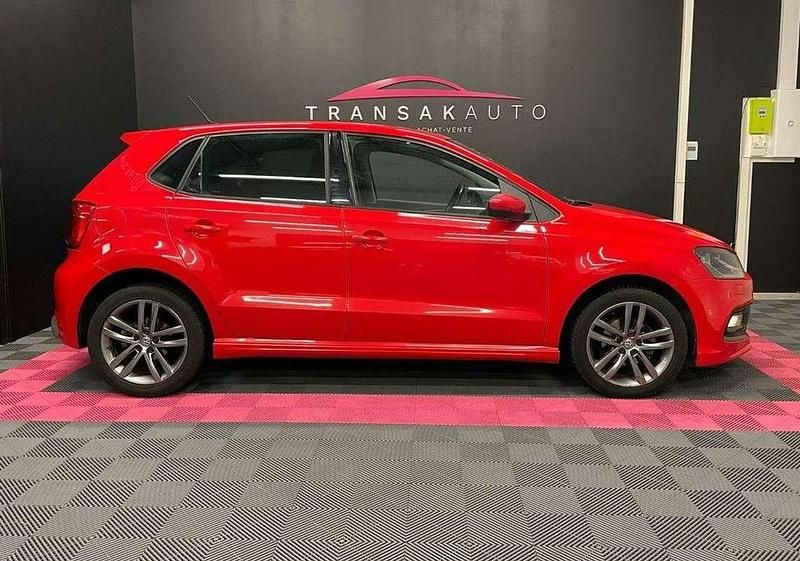 Occasion VW Polo R-line 91 ch (66 kW) 2015 Rouge Citadine