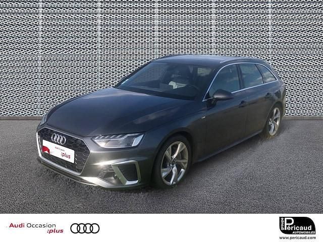 Gris daytona nacré Utilisé 2021 Audi A4 S-Line Break | 28 990 € (Prix juste) - Image 1/4