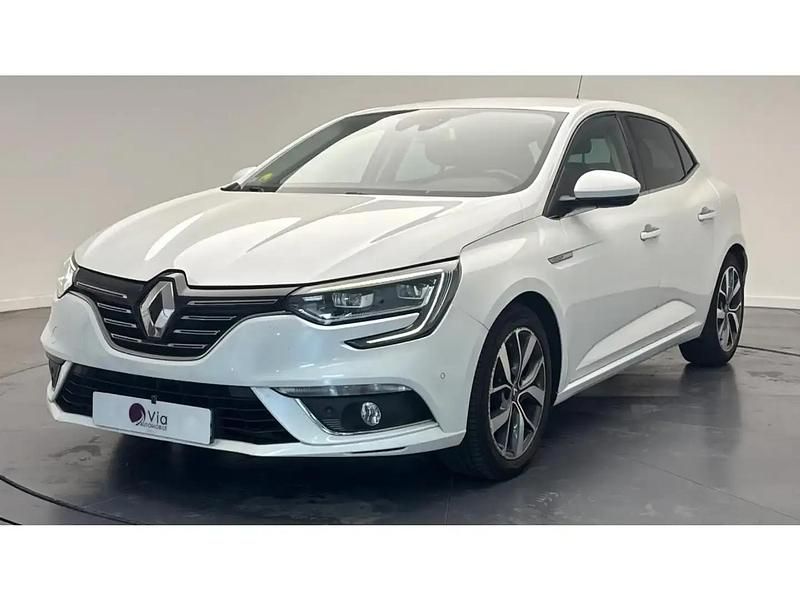 Blanc Utilisé 2017 Renault Mégane IV Intens Berline | 10 990 € (Prix assez cher) - Image 1/4