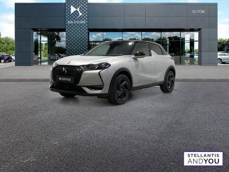 Gris Utilisé 2021 DS Automobiles DS3 Crossback Performance Line Plus SUV | 17 890 € (Prix juste) - Image 1/4