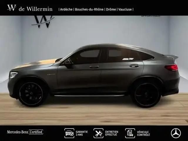 Occasion Mercedes GLC63 AMG AMG 2019 Gris sélénite magno manufaktur Coupé