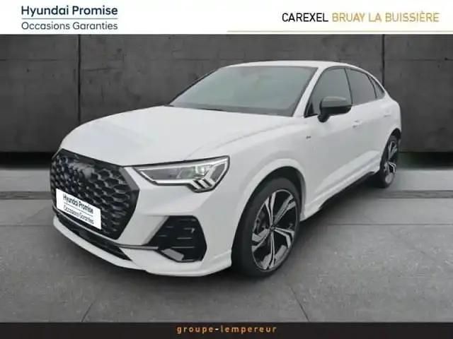 Blanc glacier métallisé Utilisé 2023 Audi Q3 Sportback S-Line SUV | 40 900 € - Image 1/4