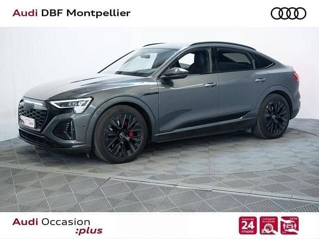 Gris daytona nacré Occasion 2024 Audi Q8 Sportback e-tron S-Line SUV | 58 880 € (Super prix) - Image 1/4