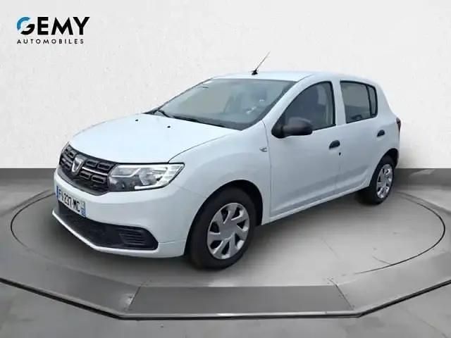 Blanc glacier Utilisé 2020 Dacia Sandero Berline | 9 990 € (Super prix) - Image 1/4