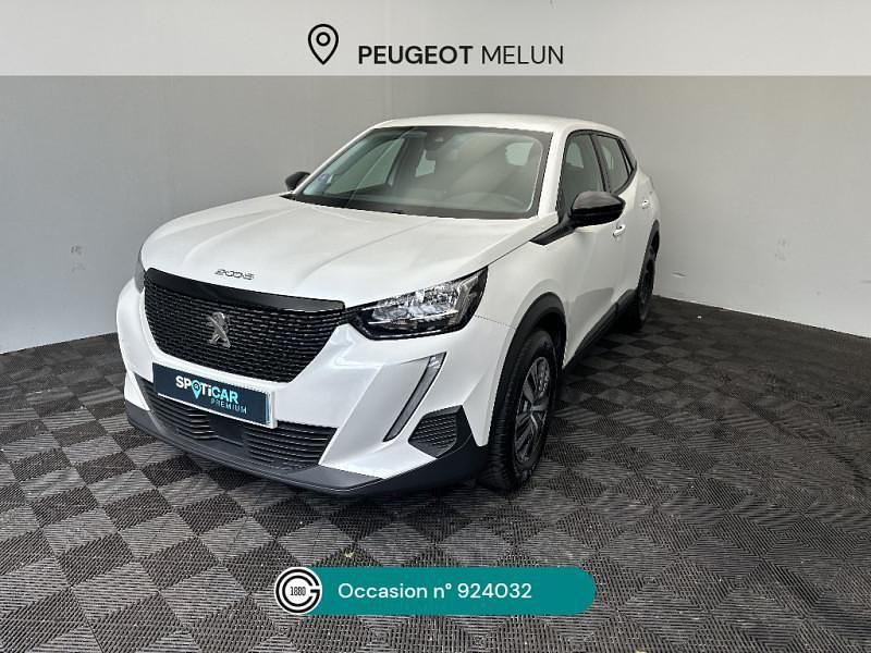 Blanc Utilisé 2022 Peugeot 2008 Active SUV | 15 480 € (Prix juste) - Image 1/4