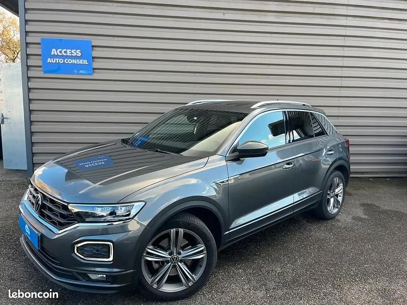 Gris Occasion 2021 VW T-Roc R-line SUV | 25 990 € (Prix juste) - Image 1/4