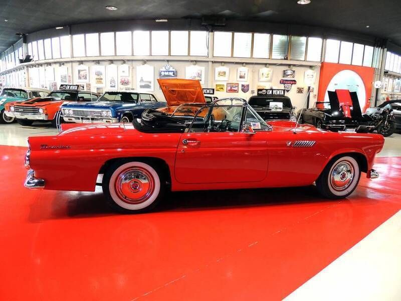 Occasion Ford Thunderbird 250 ch (183 kW) 1955 Rouge Cabriolet