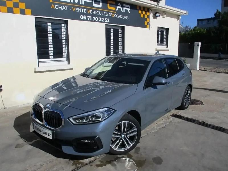 Gris Utilisé 2020 BMW 118 Sport Line Citadine | 18 990 € (Super prix) - Image 1/4