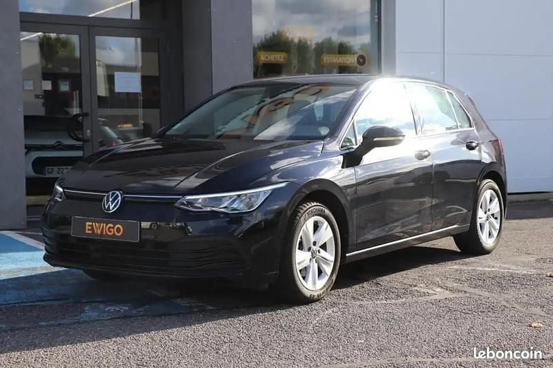 Bleu Utilisé 2021 VW Golf VIII Life Berline | 16 290 € (Bon prix) - Image 1/4