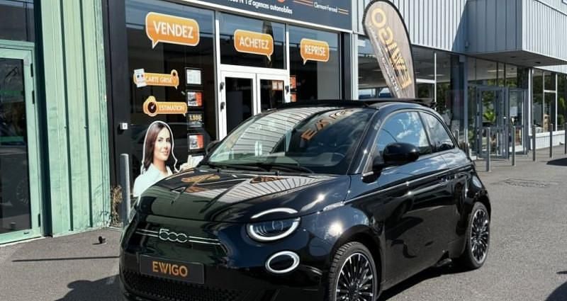 Noir Utilisé 2021 Fiat 500e Cabriolet | 15 990 € (Bon prix) - Image 1/4