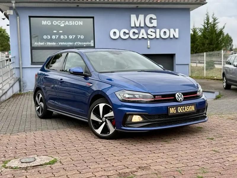 Bleu Utilisé 2019 VW Polo GTI Berline | 16 990 € (Bon prix) - Image 1/4