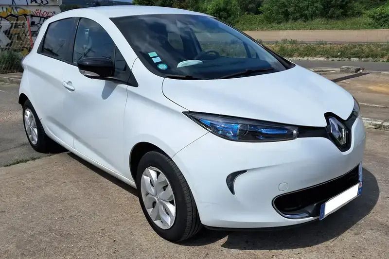 Blanc Utilisé 2017 Renault Zoe Life Citadine | 5 990 € (Prix juste) - Image 1/4
