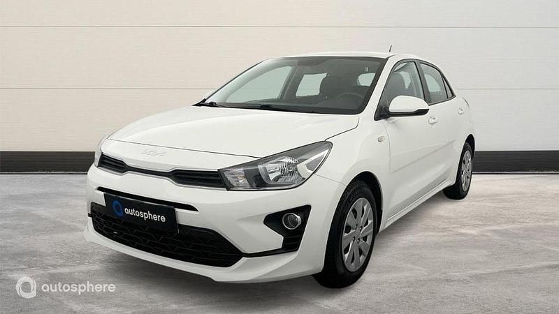 Blanc Utilisé 2022 Kia Rio Motion Berline | 12 799 € (Prix juste) - Image 1/4