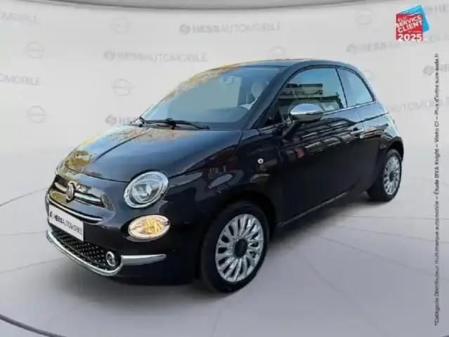 Gris Utilisé 2018 Fiat 500 Lounge Berline | 9 999 € (Prix juste) - Image 1/4