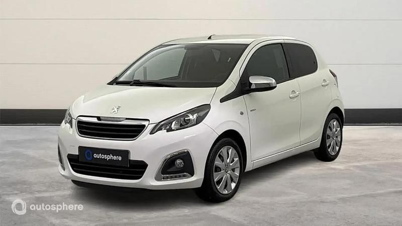 Blanc Utilisé 2020 Peugeot 108 Style Citadine | 9 990 € (Prix juste) - Image 1/4