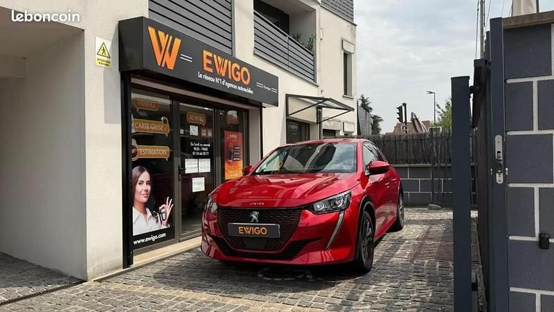 Rouge Utilisé 2021 Peugeot e-208 Allure Citadine | 12 490 € (Super prix) - Image 1/4