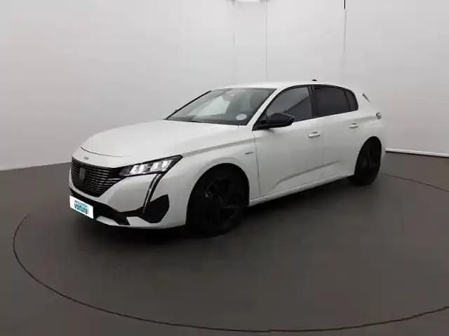 Blanc Utilisé 2022 Peugeot 308 Berline | 23 990 € (Super prix) - Image 1/4
