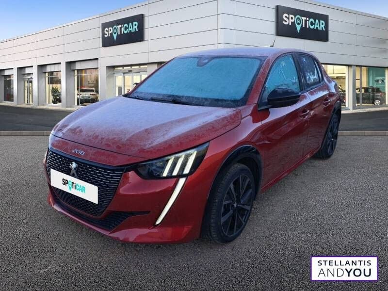 Rouge Utilisé 2023 Peugeot 208 GT Citadine | 15 490 € (Bon prix) - Image 1/4