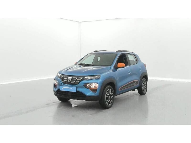 Bleue Occasion 2021 Dacia Spring Comfort Plus Citadine | 9 690 € (Prix juste) - Image 1/4