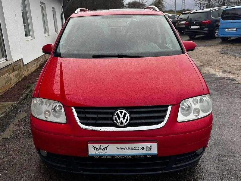 Rouge Utilisé 2005 VW Touran Highline Monospace | 2 499 € - Image 1/4
