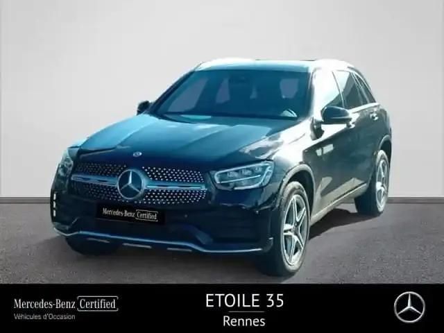 Noir Utilisé 2022 Mercedes GLC300e AMG line SUV | 45 490 € (Prix juste) - Image 1/4