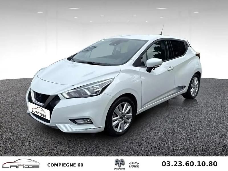 Blanc Occasion 2021 Nissan Micra Citadine | 11 990 € (Bon prix) - Image 1/4