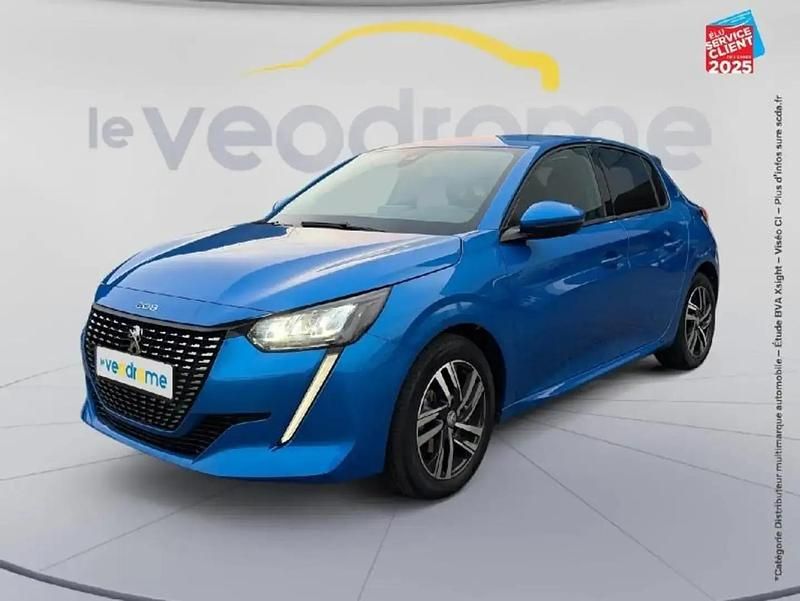Bleu Occasion 2021 Peugeot 208 Allure Citadine | 13 999 € (Prix juste) - Image 1/4