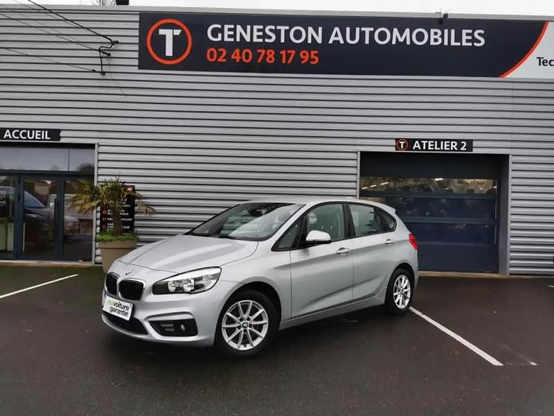 Gris Occasion 2015 BMW 218 Monospace | 11 490 € (Prix assez cher) - Image 1/4