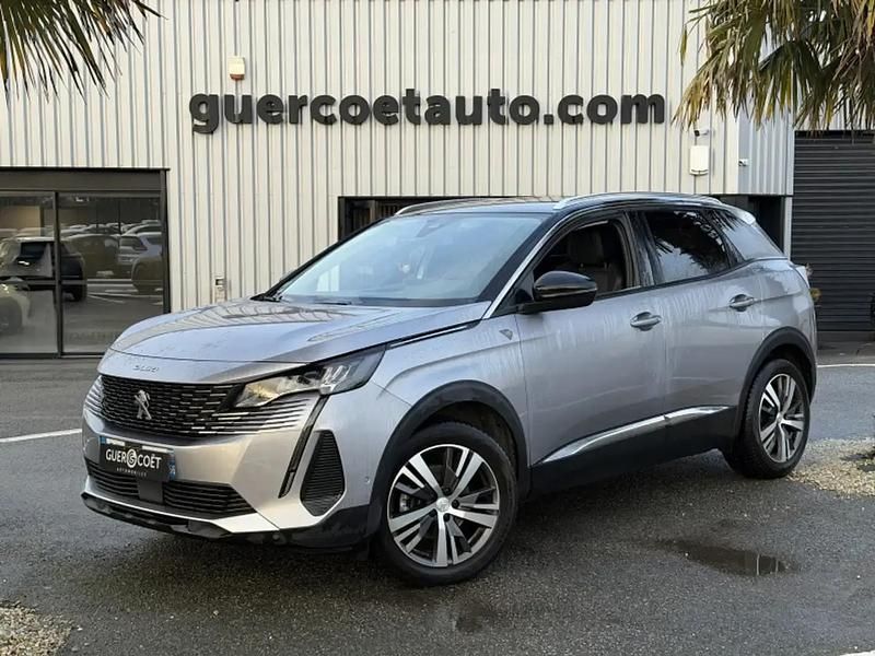 Gris Occasion 2022 Peugeot 3008 SUV | 15 490 € (Bon prix) - Image 1/4