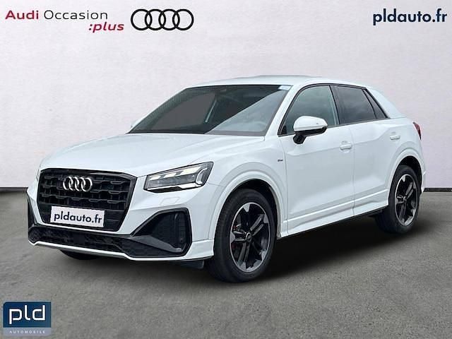Blanc ibis Utilisé 2022 Audi Q2 S-line plus SUV | 28 990 € (Prix juste) - Image 1/4