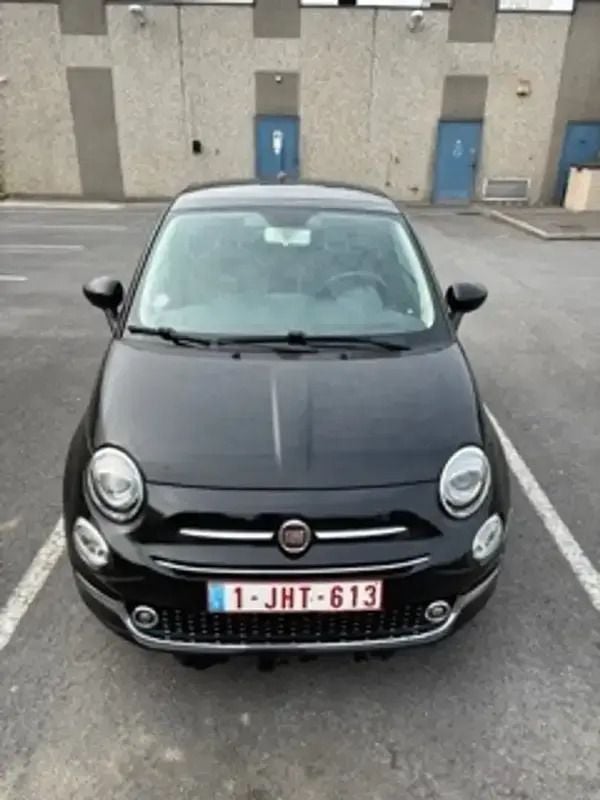 Noir Utilisé 2017 Fiat 500 Lounge Berline | 8 000 € - Image 1/4