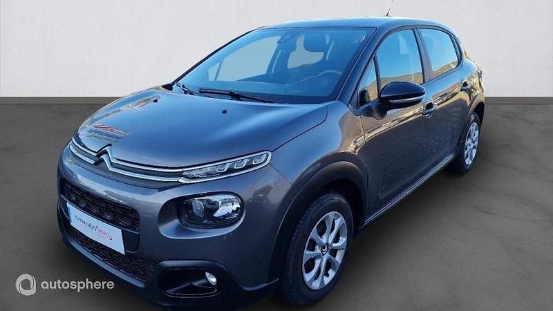 Gris Occasion 2020 Citroën C3 Feel Berline | 9 978 € (Prix juste) - Image 1/4